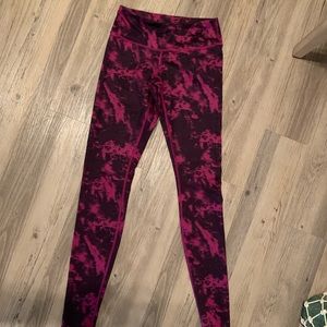 Lulu lemon fusia/dark purple leggings